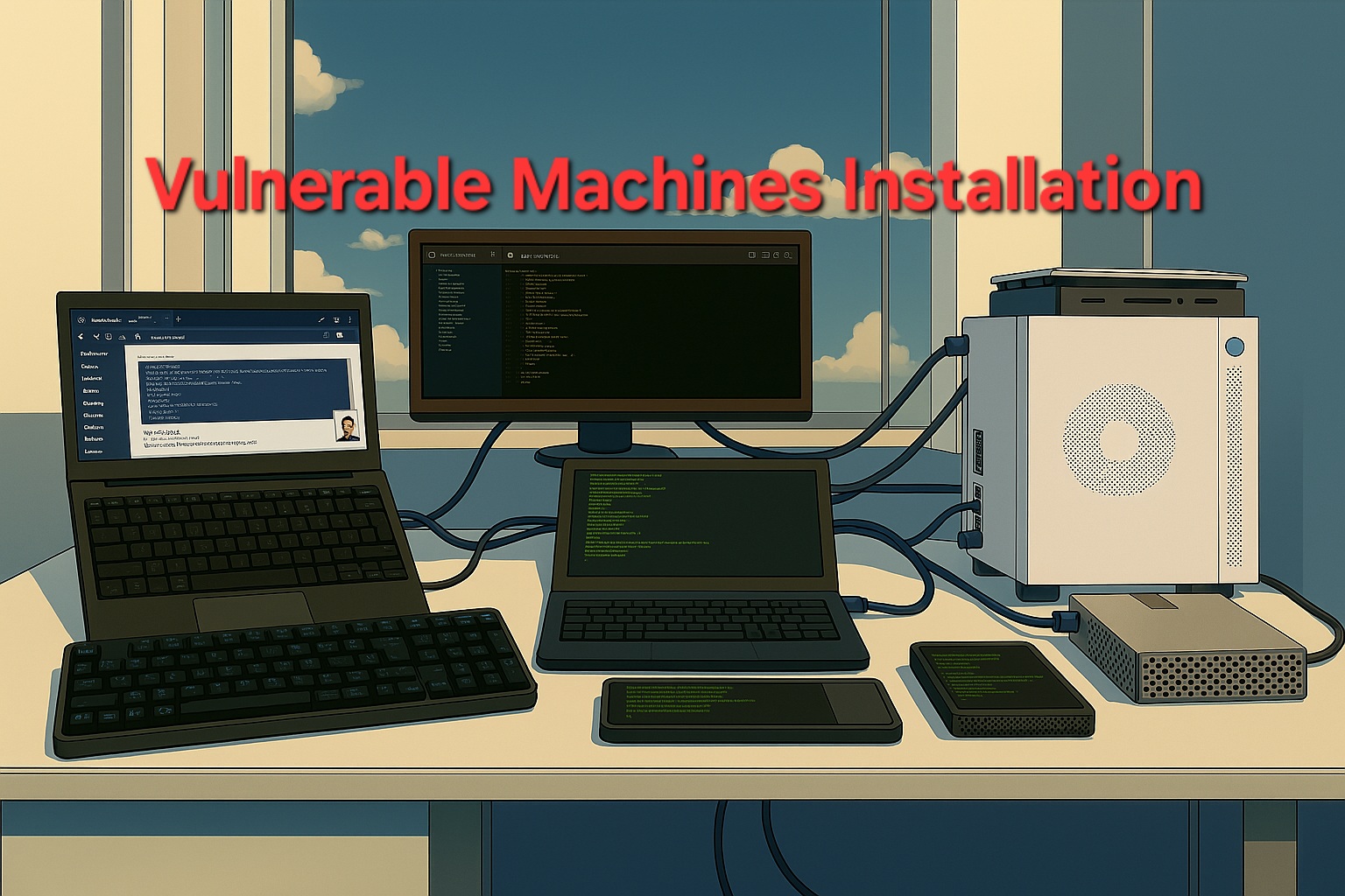 Vulnerable Machines Installation (Metasploitable2, DVWA, bWAPP, WebGoat)